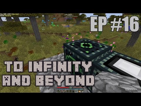 Ender quarry finished | To Infinity and Beyond Episode 16 | Minecraft FTB Infinity 1.10.1