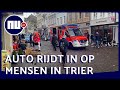 Bloedbad in Trier nadat man op winkelend publiek inrijdt | NU.nl