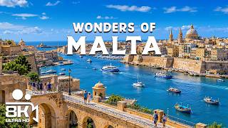 Wonders of Malta - Ancient Temples, Golden Cliffs and Mediterranean Island Beauty | Travel Video 4K
