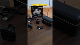 Grenaro P10 Wireless Mic For YouTube Videos #grenaromic #shorts