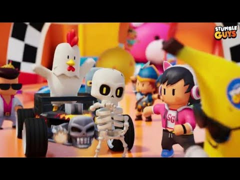 Stumble Guys X Hot Wheels Trailer