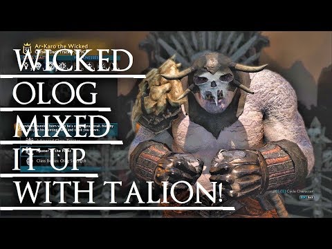 Shadow of War: Middle Earth™ Unique Orc Encounter & Quotes #116 THE WICKED OLOG!