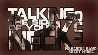 Talkin&#39; Out the Side of Your Neck (Cameo) - Marching Band Sheet Music