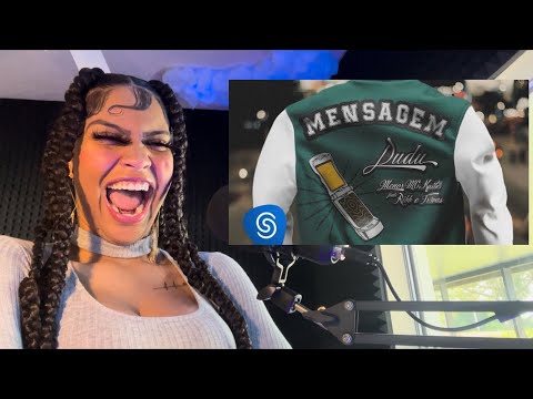 (GRINGA REACT) DUDU - MENSAGEM (MENOR MC E KAILÊ) #eua #react 🇺🇸
