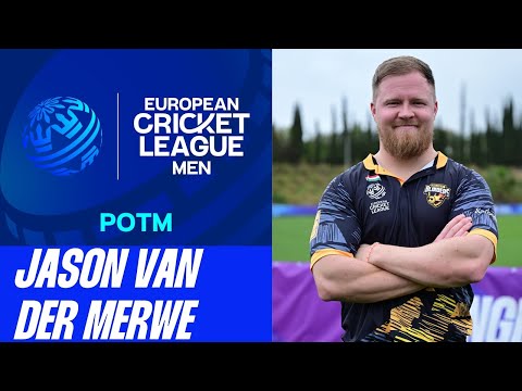 POTM Match 2: J. van der Merwe - ZA vs BUB | Group D | ECL 2025 | 5 Mar 2025 | ECL25.044
