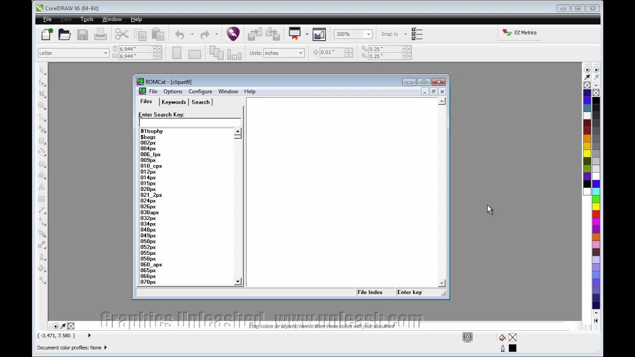 Finding and Managing CorelDRAW Clipart and Artwork with ROMCat Utility