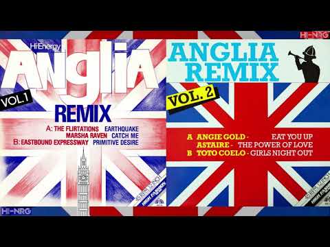 Hi-ENERGY ⚡💂🕑 ANGLIA REMIX VOL 1 & 2 MEGA-MIX Hi-NRG Eurobeat Disco Dance 80s Rutger "Rutti" Kroese