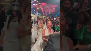 مرتضى منصور ونجوم المنتخب في حفل زفاف ابنة إبراهيم حسن