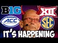 UPDATE ESPN CONFIRMS Plan To RUIN College Football CFP SEC B1G ACC Big 12