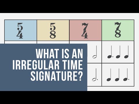 What is an Irregular Time Signature? Learn about the most common irregular time signatures!