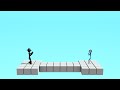 3D Vs 2D Stickman Fight Stickman Short Animation