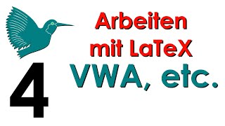 LaTeX-Tutorial für VWA &amp; andere Arbeiten - Zitieren und Literaturverzeichnis mit Biblatex - Folge 4