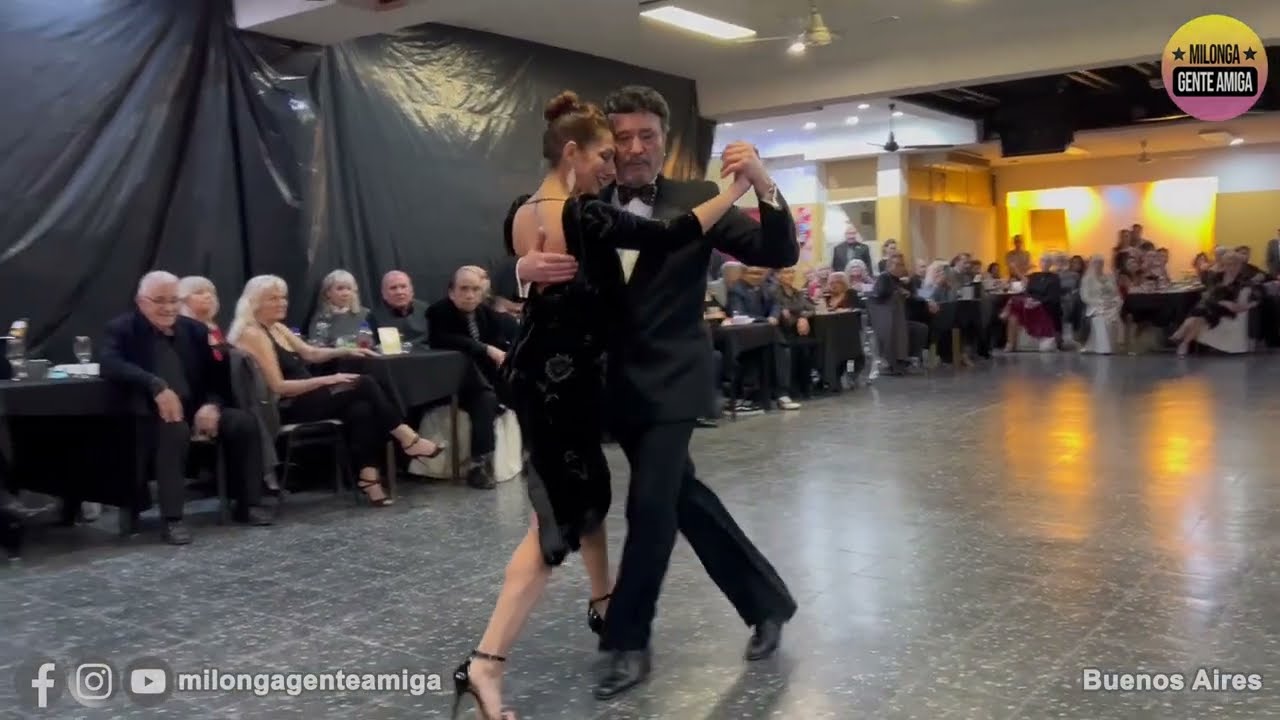 Carlos Rivarola y Moira Castellano - Milonga Gente Amiga - 23/JUL/2023 (2/3)