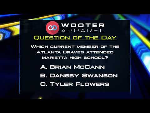 Question of the Day, Presented by Wooter Apparel: Atlanta Braves from Marietta