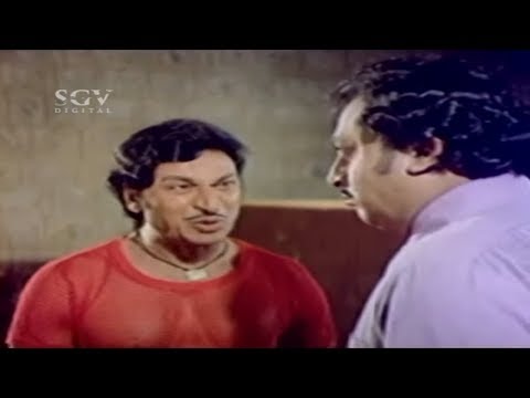 Dr Rajkumar came to Vajramuni and Tiger Prabhakar Adda | Superhit Scenes of Kannada Movies