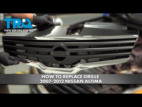 How to Replace Grille 2007-2012 Nissan Altima
