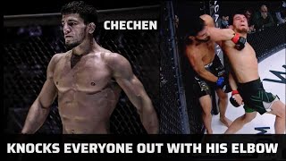 CHECHEN ELBOWS KNOCK OUT HIS OPPONENTS 💪 JIHAD YUNUSOV - HIGHLIGHTS 2024 HD