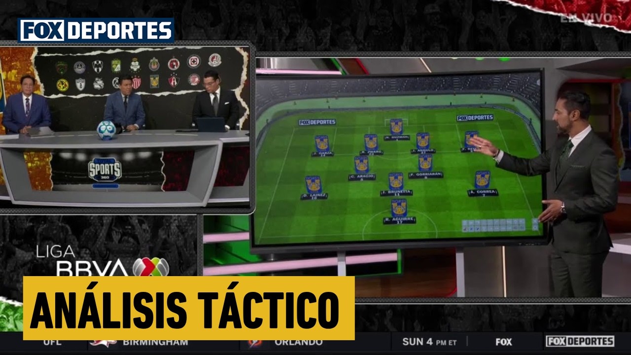🐯🐐⚽ TIGRES VS CHIVAS, análisis táctico de ambos equipos para la IDA de CUARTOS DE FINAL | Liga MX