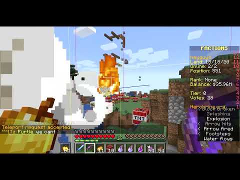 Just Doing Factions Ep 196 /Trash raid\ (Herobrine.org)