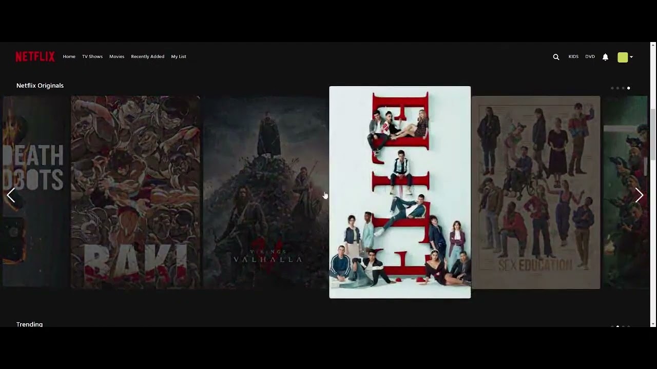 Netflix clone with ReactJS
