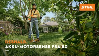 Akumulátorový vyžínač, AK Systém STIHL FSA 80, set s 2x AK 30