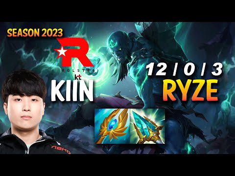 KT Kiin RYZE vs JAYCE Top - KR Ranked