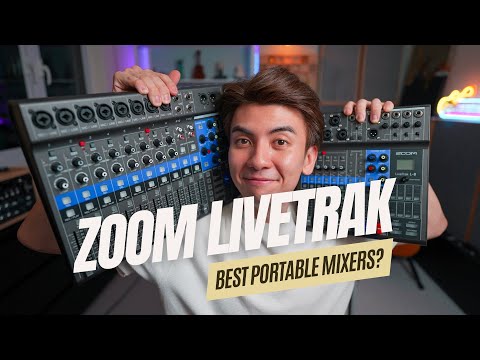 Zoom LiveTrak L-8 8-Channel Digital Mixer / Multitrack Recorder – Mint, Complete Bild 9