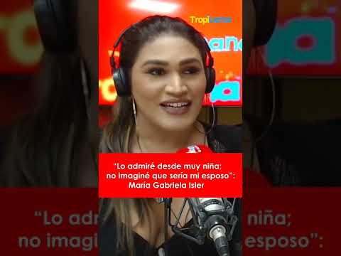 María Gabriela Isler and Mauro Urquijo: Admiration.