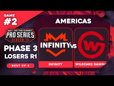 Infinity vs Wildcard Gaming Game 2 - BTS Pro Series 13 AM: Phase 3 LR1 w/ Kmart & ET