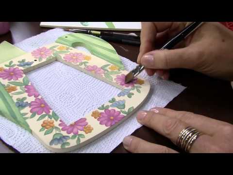 Mulher.com 09/16/2014 - Watering Can Sign Bird House MDF Painting by Cris Nagy