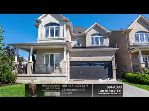 Michelle Makos, Broker - 21 Abraham Crt., Ajax Home for Sale
