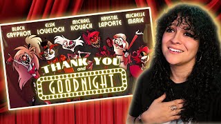 AWW! *• LESBIAN REACTS – THANK YOU AND GOODNIGHT – FAREWELL SONG WITH HAZBIN HOTEL PILOT CAST  •*