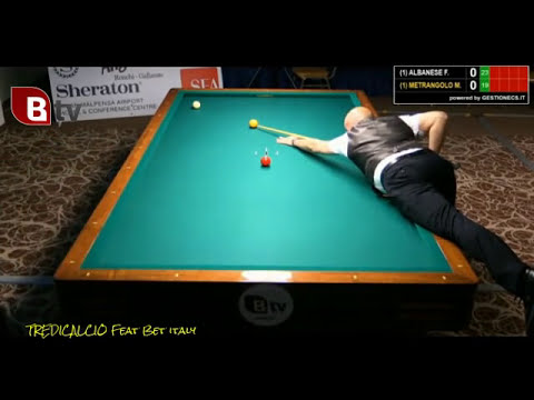 METRANGOLO vs ALBANESE - 6^PROVA BILIARDO BTP 2016 VARESE