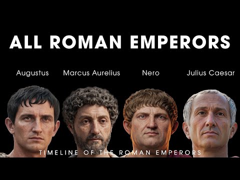 64 Faces of Roman Emperors: From Augustus to Constantine Brought to Life Using AI (Special Episode)