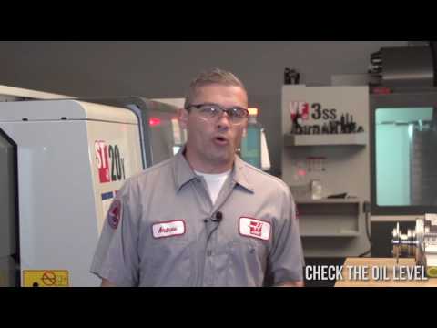 Haas Lathe Hydraulic Power Unit HPU Troubleshooting   Haas Automation Service Video