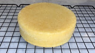 How To Bake Flat Cake Layers