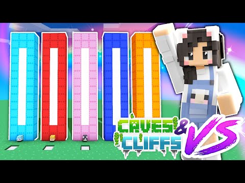 💜I'M GONNA WIN! Caves + Cliffs VS Ep.1