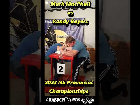 Mark MacPhail vs Randy Bayers  - 2023 NS Provincials