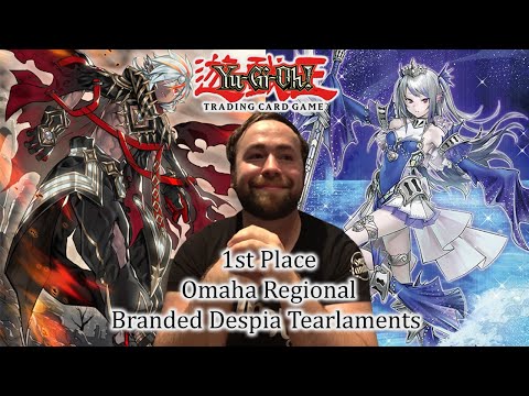 1st Place YuGiOh! Branded Despia Tearlaments Deck Profile | Omaha NE Regional | October 9th 2022