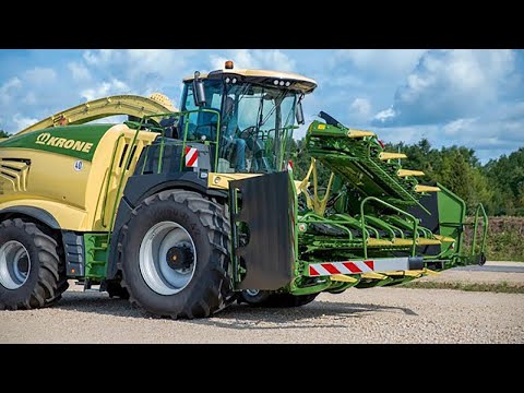 KRONE XCollect mit Komfortschutz und vorderem Tastrad