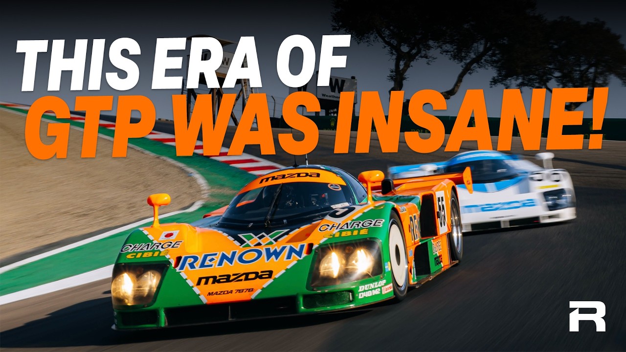 The Craziest Cars in Racing History: GTP Prototypes at the Rolex Monterey Motorsports Reunion