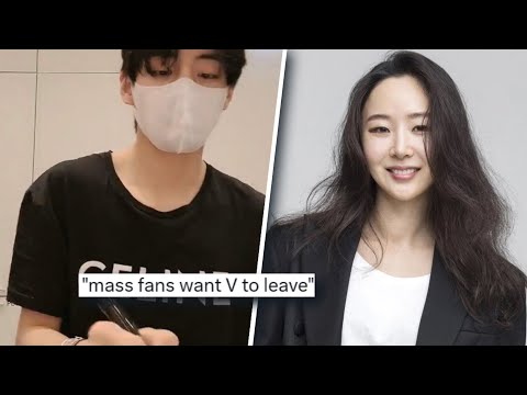V REACTS To Min Hee Jin Taking Action on V's Plagiarism? "V LEAVE BTS" Trends? HYBE STOCK DROPS 10%