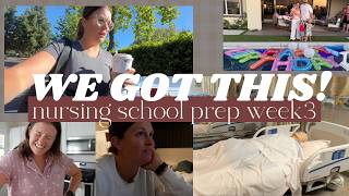VLOG: Nursing School Orientation | mom of 3 | everything I learned before classes start