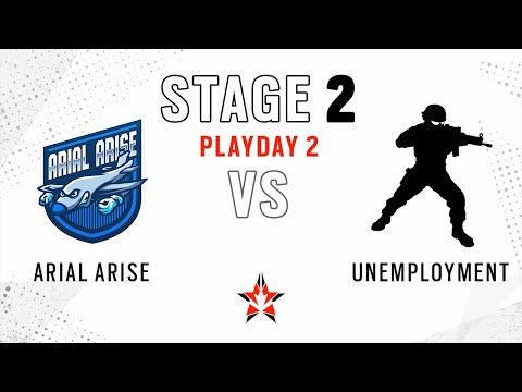 Arial Arise vs Unemployment // NA Challenger League - Stage 2 - Playday 2