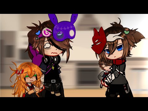 "He pushed me down the f#cking stairs!" Meme / Afton Family / Terrence Afton [My AU] GACHA CLUB