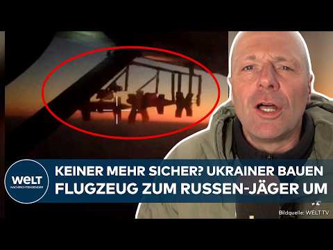 Video Thumbnail: PUTINS KRIEG: Kein Russe mehr sicher? "Ukrainer machen Jagd mit diesem Flugzeug"