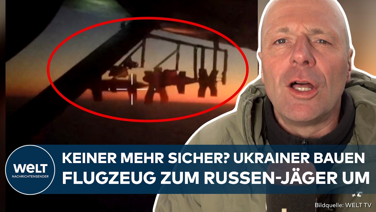 PUTINS KRIEG: Kein Russe mehr sicher? "Ukrainer machen Jagd mit diesem Flugzeug"
