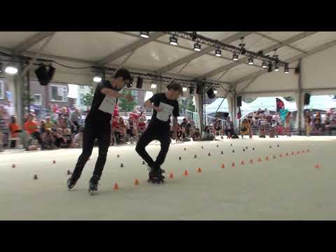 2018 IFWC Pair Slalom 4th Place Ferrari Roberto & Lissoni Alessandro (ITA)