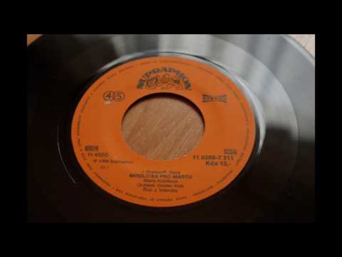 MARTA KUBIŠOVÁ -  Motlitba pro Martu- 1969 LPCM