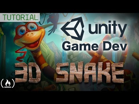 Unity Game Dev Full Tutorial 3D Snake Game